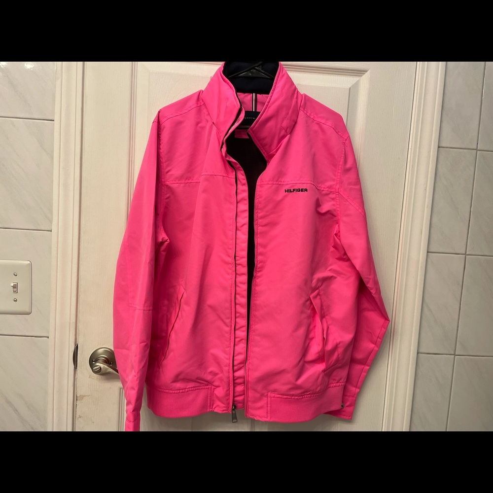 Tommy Hilfiger Pink Water Resistant Men’s Jacket
